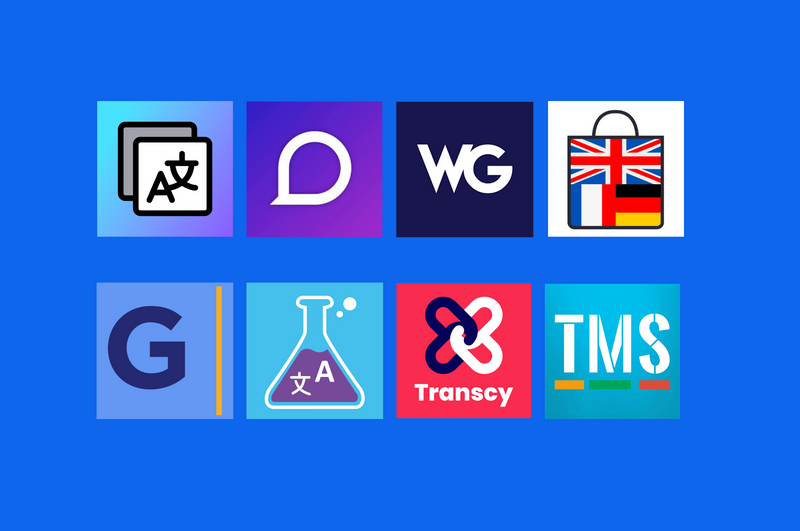 Translation app icons