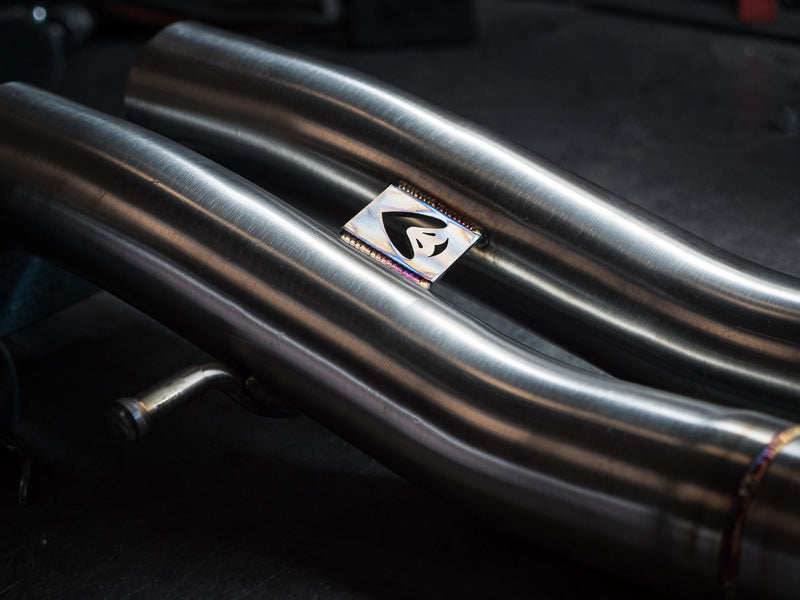 Cobra Sport twin exhaust welding