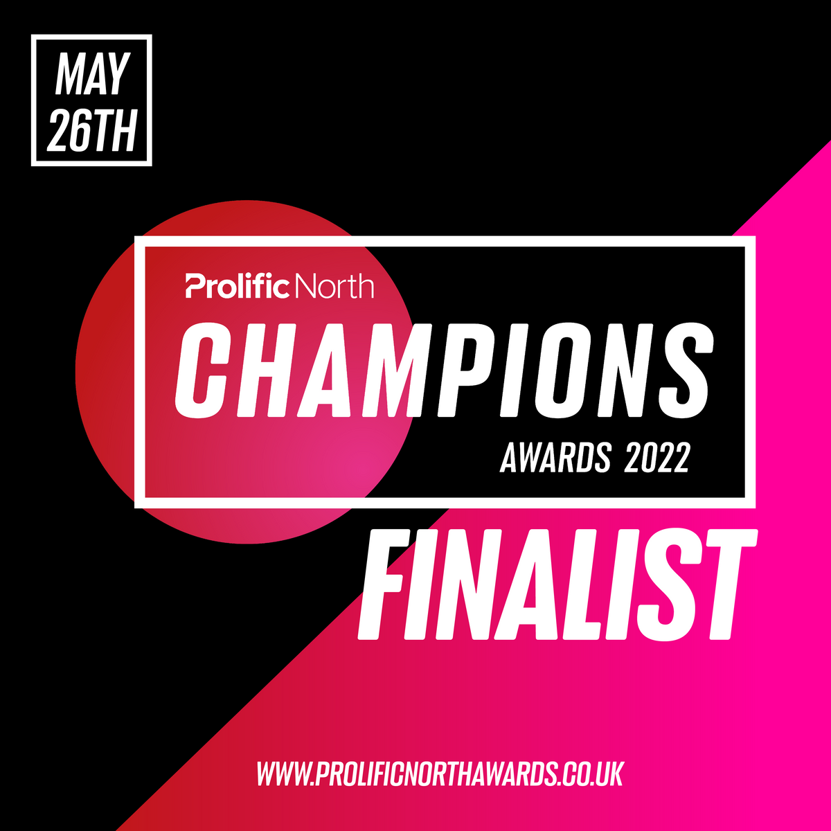 Herd shortlisted for THREE Prolific North Champions Awards!