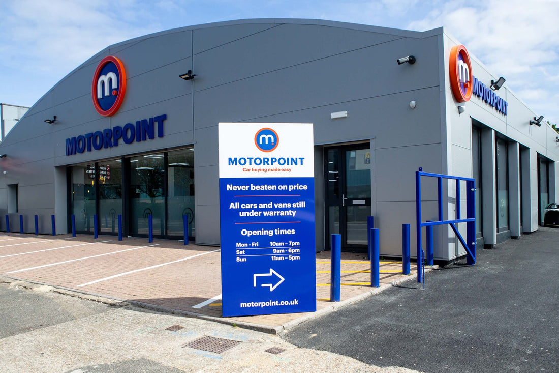 Motorpoint showroom Portsmouth